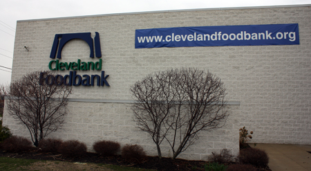 Cleveland Foodbank outside