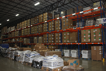 Cleveland Foodbank warehouse