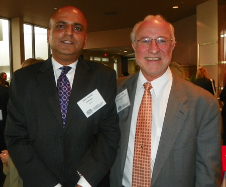 Samir Gautam of J.P. Morgan and Rich Creppage of CCWA