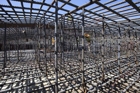 Lincoln Electric Wind Tower construction