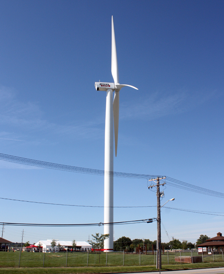 Lincoln Electric wind turbine