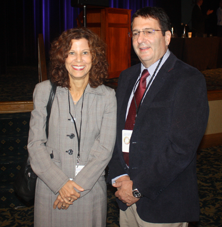 Sari Feldman and Overdrive's Steve Potash