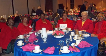 Ladies from the Phi Delta Kappa - Alpha Xi Chapter