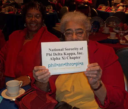 Ladies from the Phi Delta Kappa - Alpha Xi Chapter