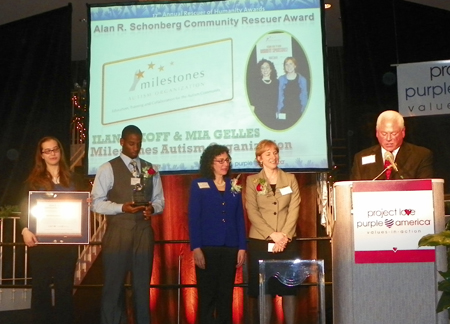 Milestones Autism Organization Award