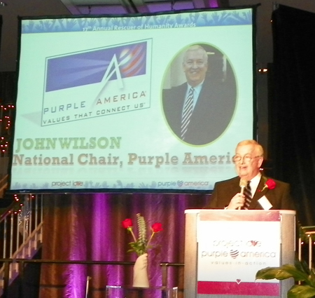 John Wilson, Nation Chair of Purple America