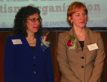 Mia Buchwald Gelles and Ilana Hoffer Skoff of Milestones Autism Organization