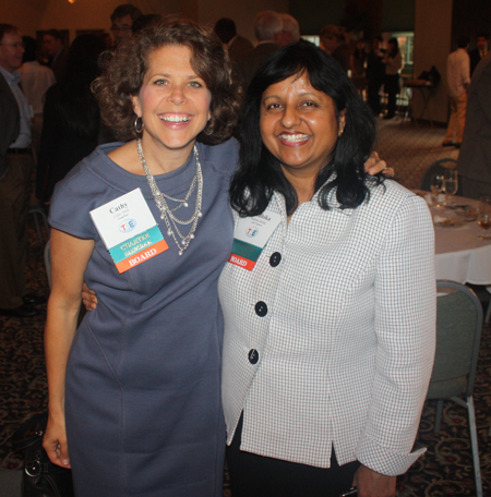 Cathy Belk and Radhika Reddy