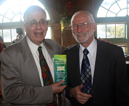 Lt. Colonel Joe Meissner and Doug Sebring