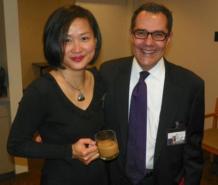 Anita Chung, Cleveland Museum of Art Curator or Chinese Art and Deputy Director August Napoli