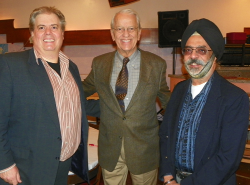 Dan Hanson, Fred Griffith and Paramjit Singh
