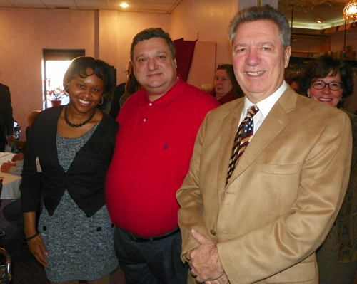 Jamila Chambers, Pierre Bejjani and Judge Ralph Perk Jr.