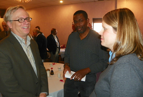 Jim O'Hare, Rich Woods and Meryl Closs