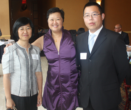 Wang Min, Annie Pu and John Tang