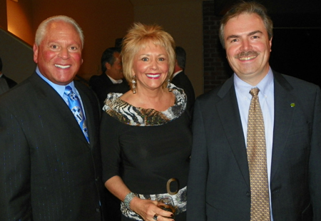 Ken and Linda Lanci with Patrick Paoletta