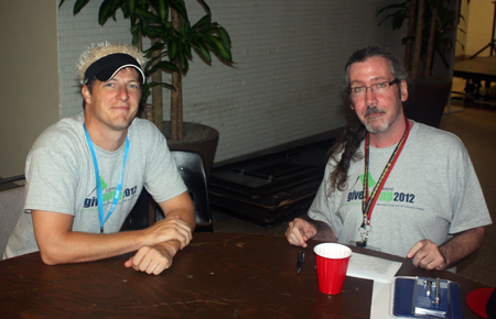Cleveland GiveCamp organizers Matt Beyer and Andy Craze