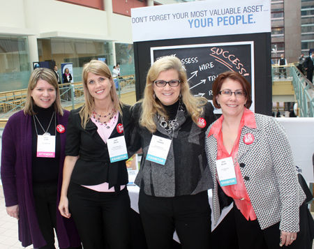 Your Partner in HR representatives Becky Clark, Janet Rohlik, Amy Shannon and Sonya Weiland