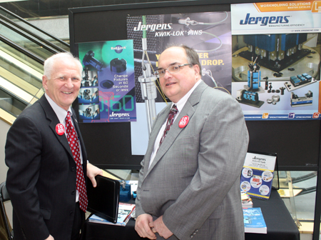 Jergens President Jack Schron and Alan Preis