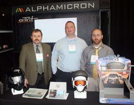 Dr. Volodymr Bodnar, Ross Ambruster and Ty Brooks of AlphaMicron