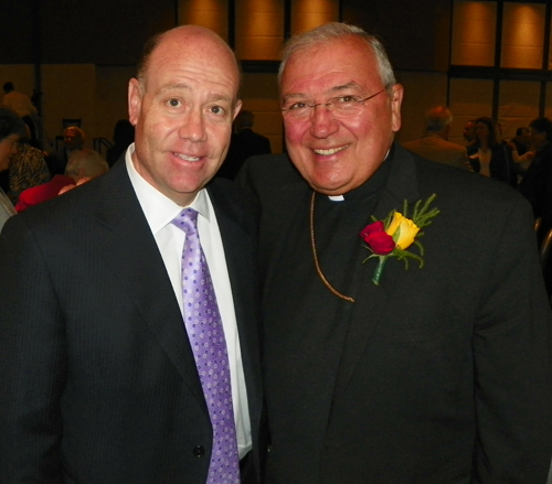 Umberto Fedeli and Bishop Roger Gries