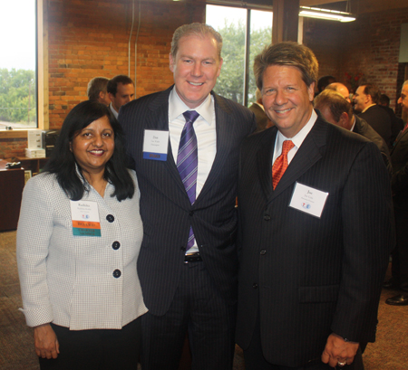 Radhika Reddy, Dan Walsh and Joe Cole