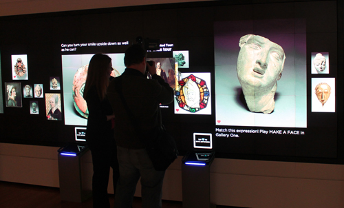 the Collection Wall in Gallery One at Cleveland Museum of Art