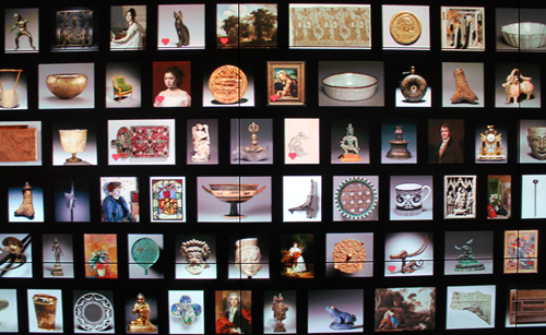 the Collection Wall in Gallery One at Cleveland Museum of Art