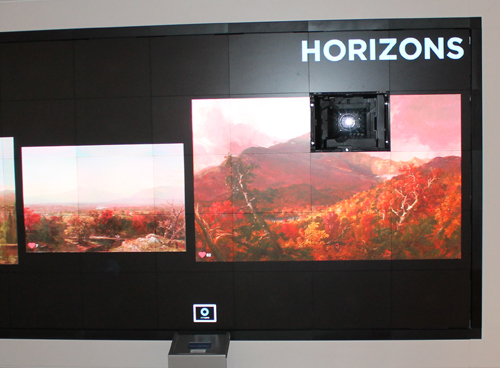 Microtiles at the Collection Wall in Gallery One at Cleveland Museum of Art