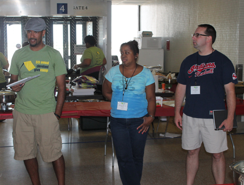 Cleveland GiveCamp 2014 stand up meeting