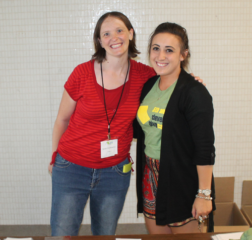 Sarah Dutkiewicz at GiveCamp registration