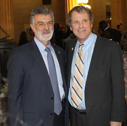 Mayor Frank Jackson and Senator Sherrod Brown