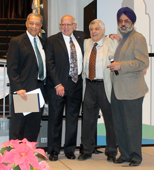 Leon Bibb, Harlan Diamond, Ralph Tarsitano and Paramjit Singh