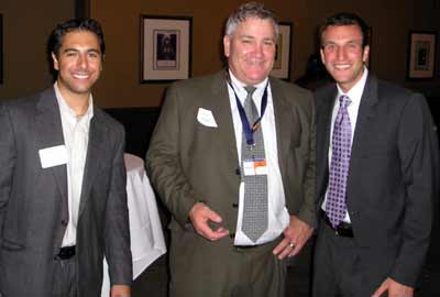 BSK's Brad Kleinman, PerceptIS' Bill Bradfield & Campusmenus.com Scott Himmel