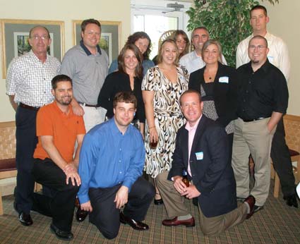 Aztek Company Photo at 10th Anniversary Party