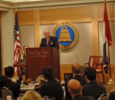 Honorable Clark T. Randt, Jr., ambassador to People's Republic of China at Cleveland City Club