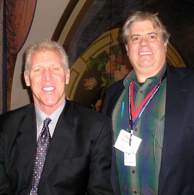 NBA Hall of Fame basketball player Bill Walton with Dan Hanson