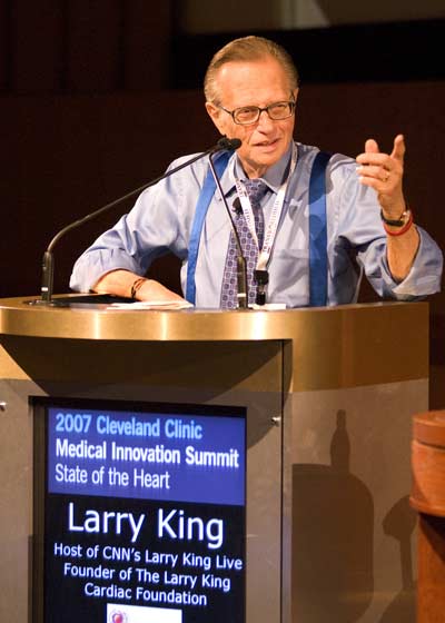 Larry King at Cleveland Clinic Medical Innovation Summit