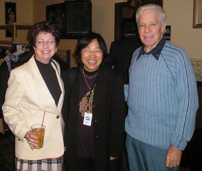 Darcy Downie, Chapter Director Prevent Blindness Ohio, Immigration Attorney Margaret W. Wong and author Les Roberts