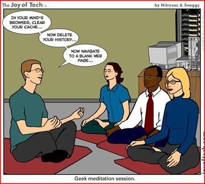 Geek meditation