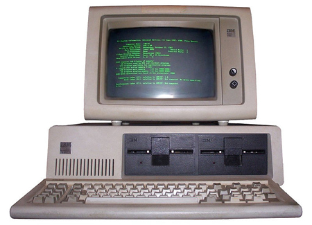 IBM PC - photo from GNU license of Boffy b