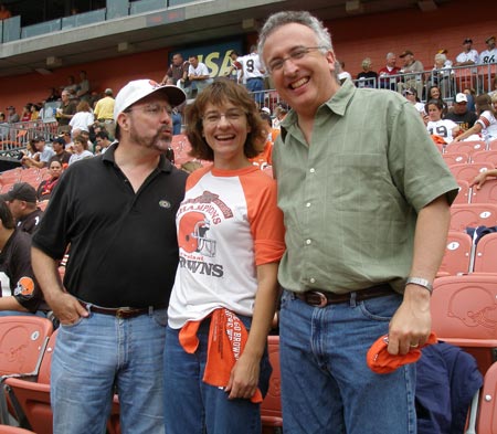 Gary Baney, Heidi Hooper and Lev Gonick