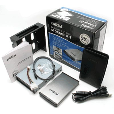 Crucial Solid State Drive External Storage Kit